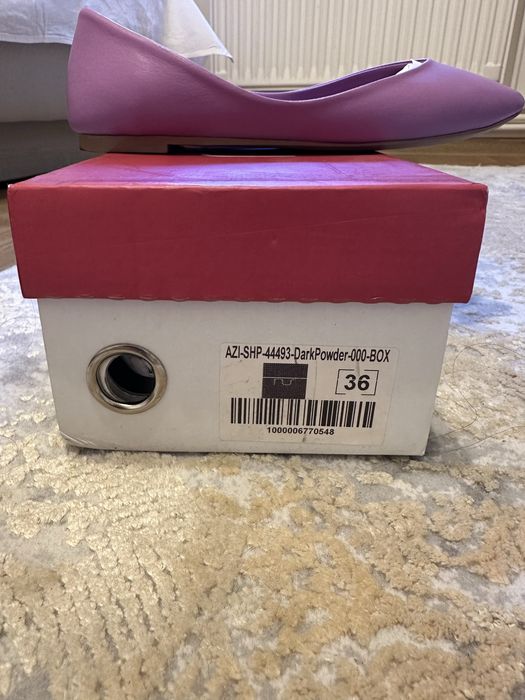 Balerini de piele naturala Dasha