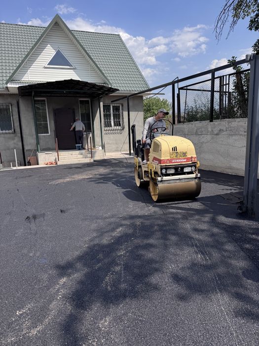 Асфальт. Асфальтирование. Укладка асфальта.