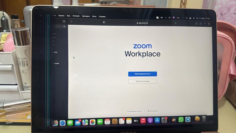 Macbook air 13 a2179 экран на 35% разбить