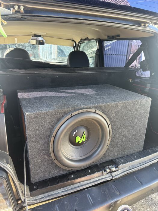 Сабуфер mahete 15 fingt r короб 110 литров усилок nacamihi 1.1600