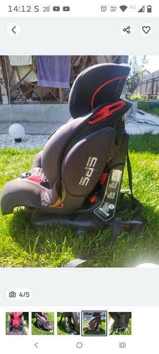 Scaun auto, 36 kg, isofix