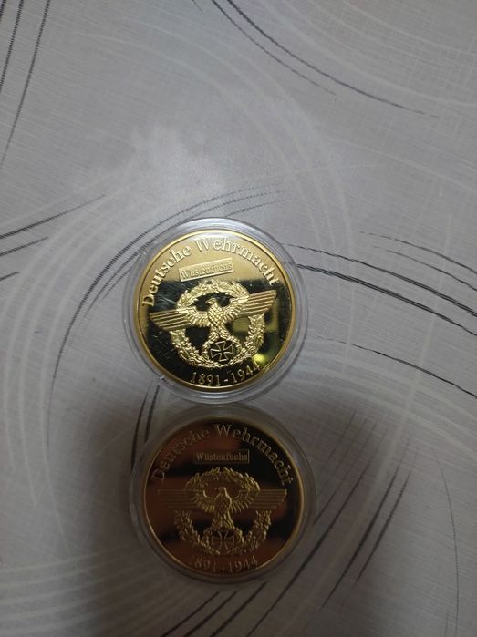 Monede comemorative Erwin Rommel lot 8 bucăți