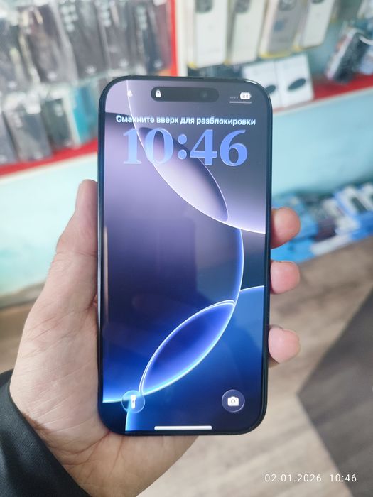 Iphone 16 pro 128 GB чёрный
Ёмкость батареи 91
Идеалный корпус 
Очилма