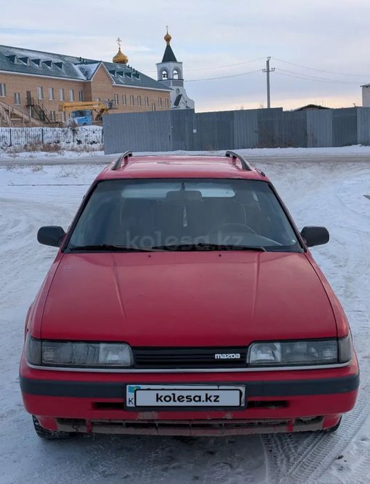 Мазда 626 на ходу