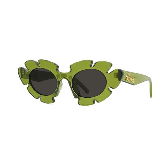 Loewe Curvy LW40088U 93A Green - Unisex Sunglasses 47mm