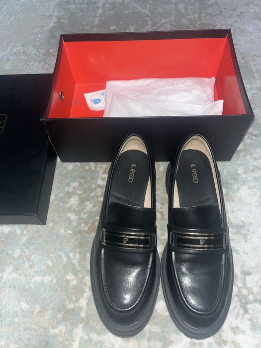 Pantofi mocasini din piele IL PASSO