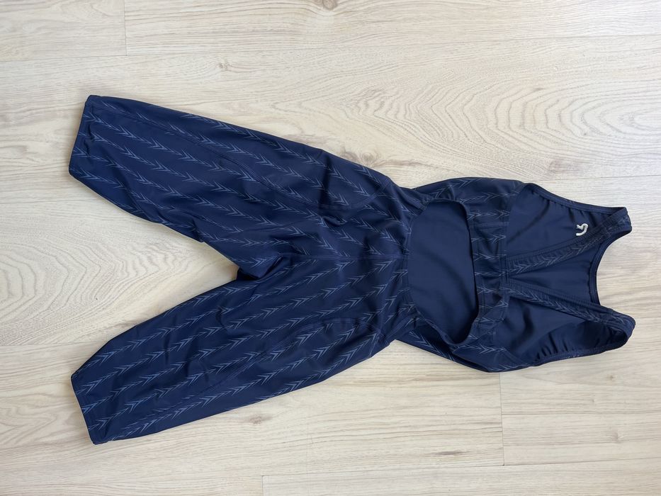 Състезателен бански за момиче размер 32