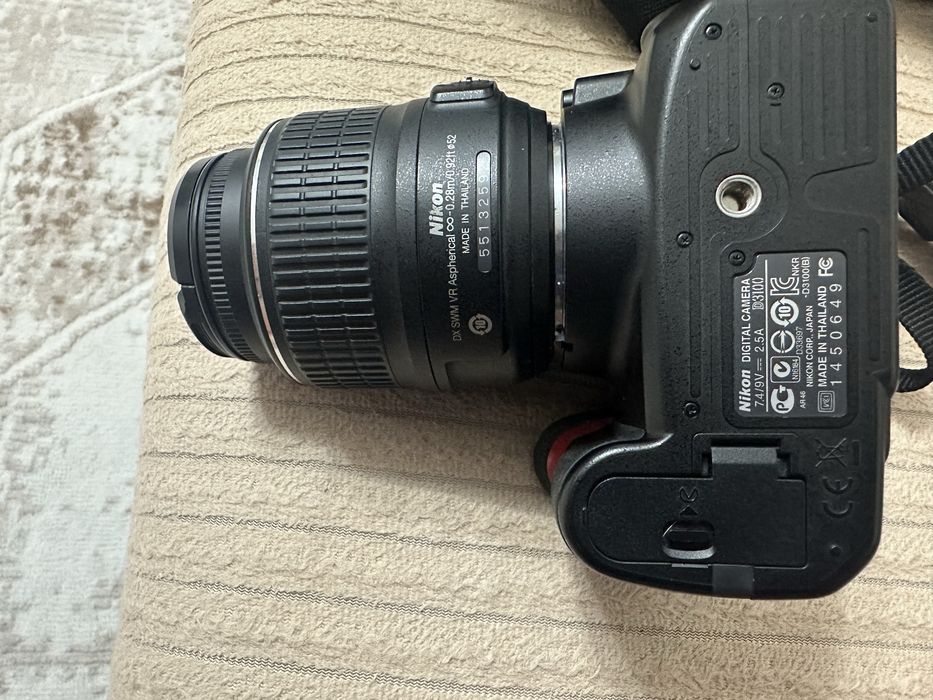 Продам фотоаппарат Nikon d3100