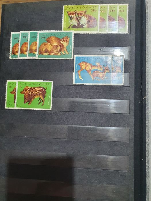 Timbre vechi ,colecția bunicului