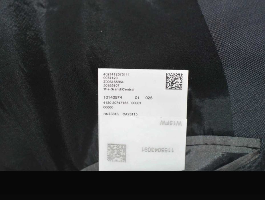 Sacou Barbati inalti Hugo Boss The Grant Marimea 54 Lana Gri The Grant / Central