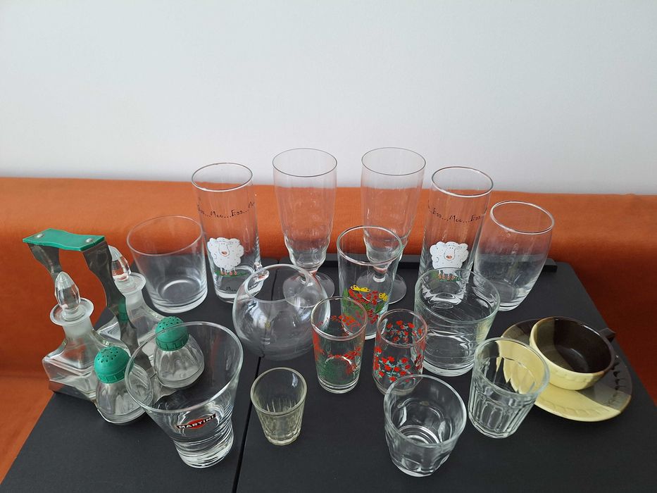 Set de pahare diferite modele