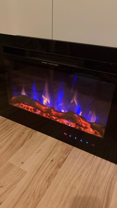Стенна електрическа камина Adely Art Flame