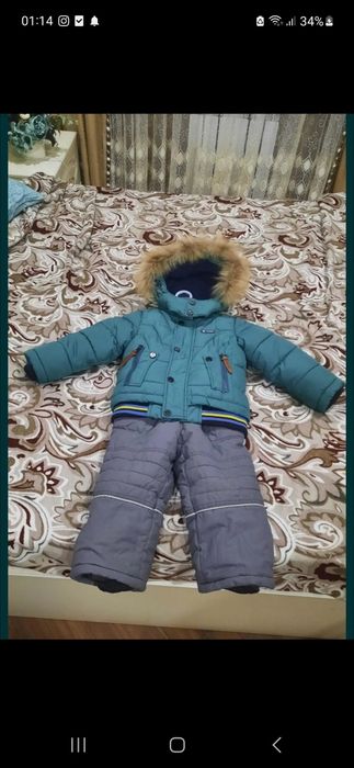 Комбенизон зима + шапка