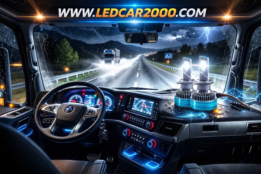 LED крушки за камиони – мощност и сигурност на пътя