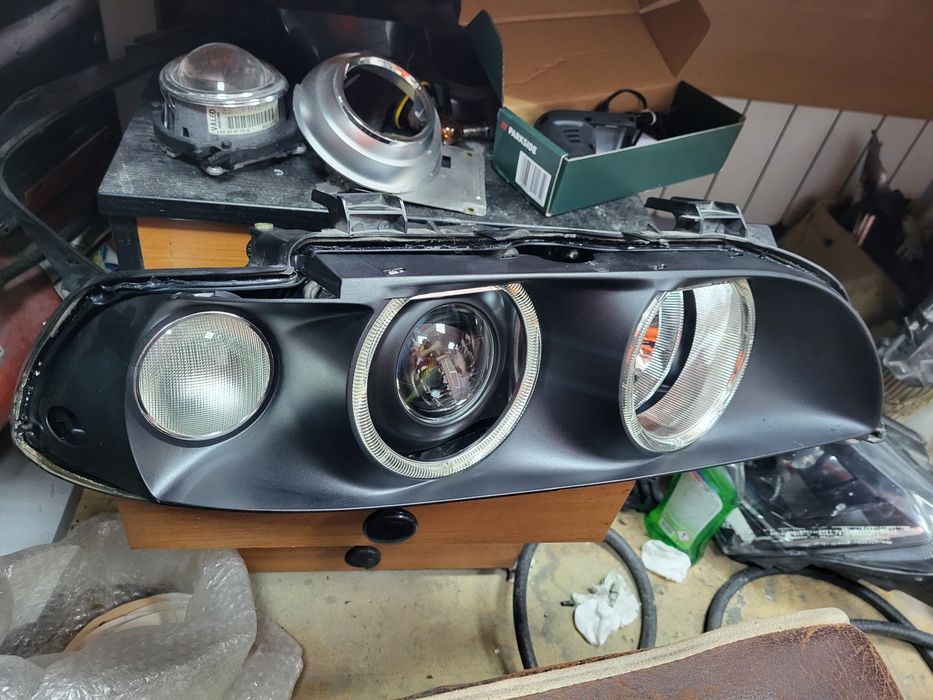 РЕМОНТ Рециклиране на фарове на BMW E39 remont reciklirane na farove