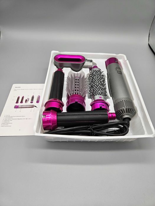 Намален!Мултифункционален сешоар-стайлер за коса 5 в 1 TP-5+1!