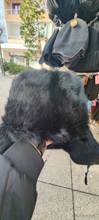 Руски ушанки от естествен косъм косъм