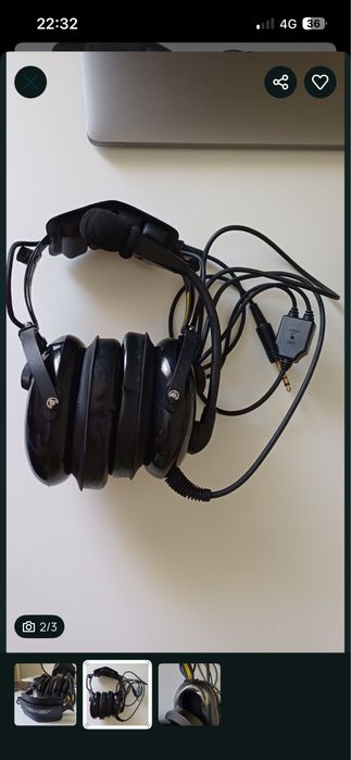 Casti Aviatie ASA Airclassics pilot