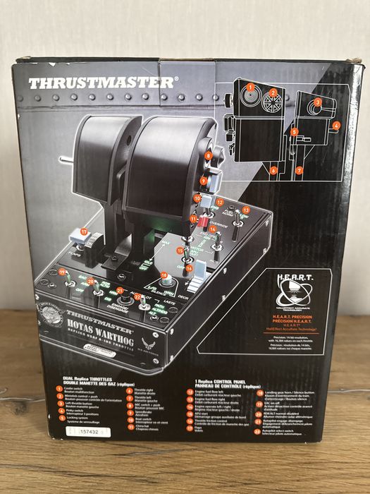 Thrustmaster Warthog Dual Throttle PC черный