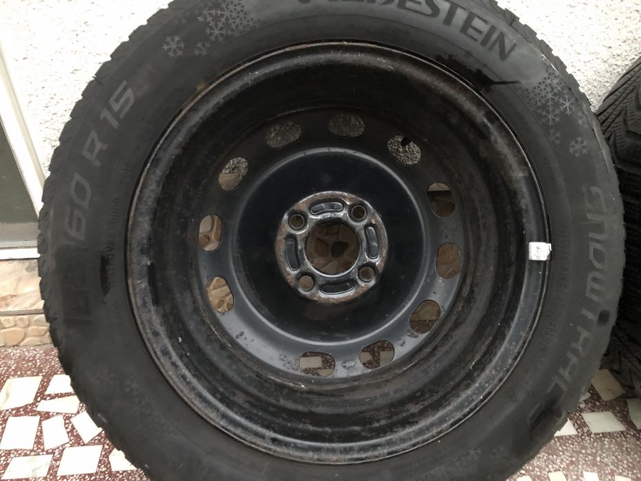 Roti / Jante Otel 5x100 195 60 16C  , Vara , Fiat Doblo  , Ford !