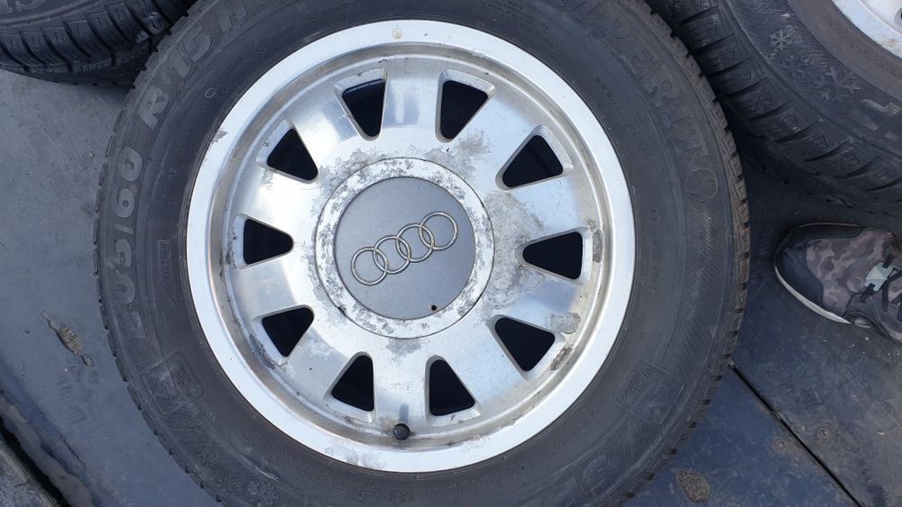 Джанти ауди с гуми 205 60 15 семперит