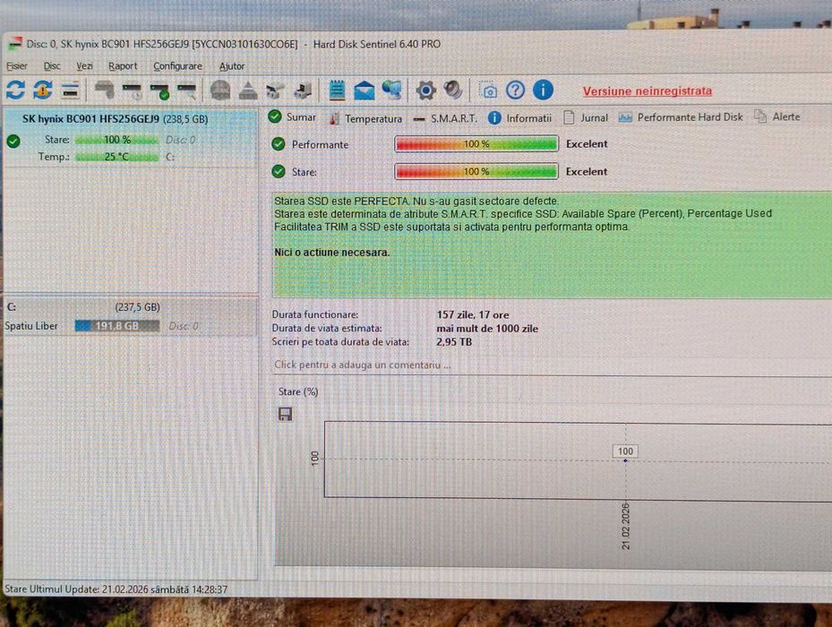 Calculator HP Pro Mini 400 G9, Intel i3 13100T, ram 16 Gb, SSd 256Gb