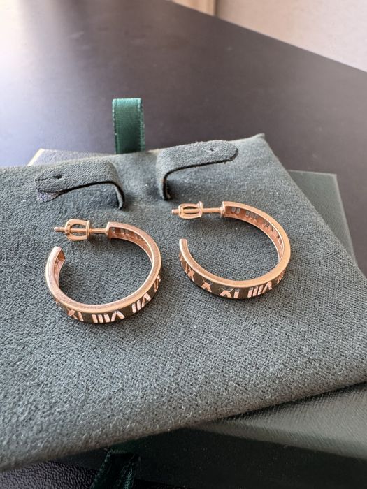 Серьги конго золото 585