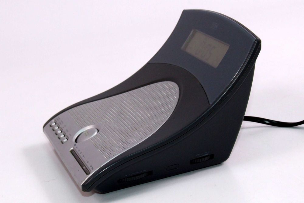 Radio Ceas Calendar TCM, Made in Germany, FM, forma deosebita, NOU