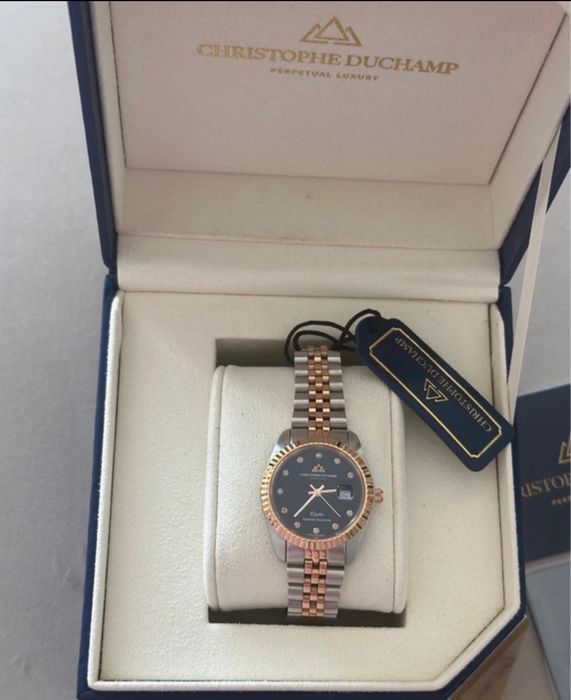 Ceas Christophe Duchamp cu diamante  nou