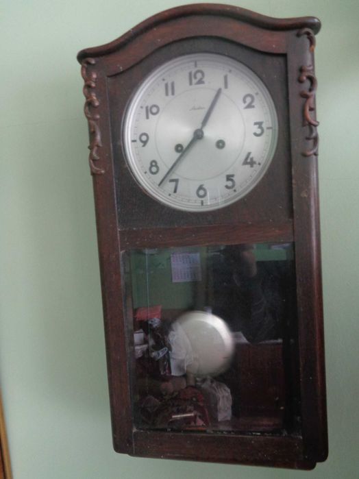 Продавам ретро немски стенен часовник Mauthe – 1950-те
