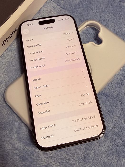Iphone 17 256 GB IMPECABIL