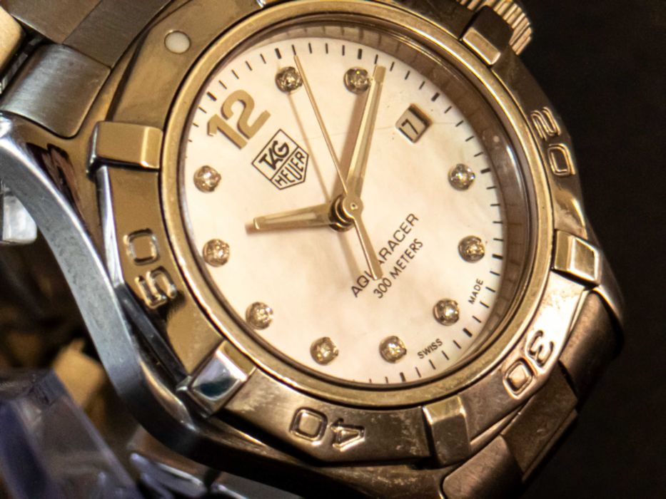 Дамски часовник TAG Heuer Aquaracer – Диаманти, розов седеф, 28мм