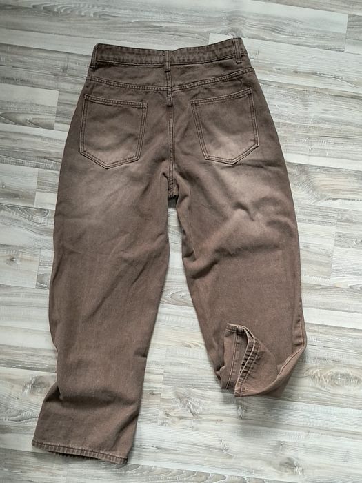 Loose Wide Baggy Дънки - XS