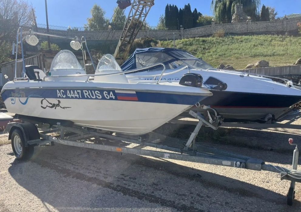 Продаётся Катер Sava 510 с мотором Mercury 75 2 такт