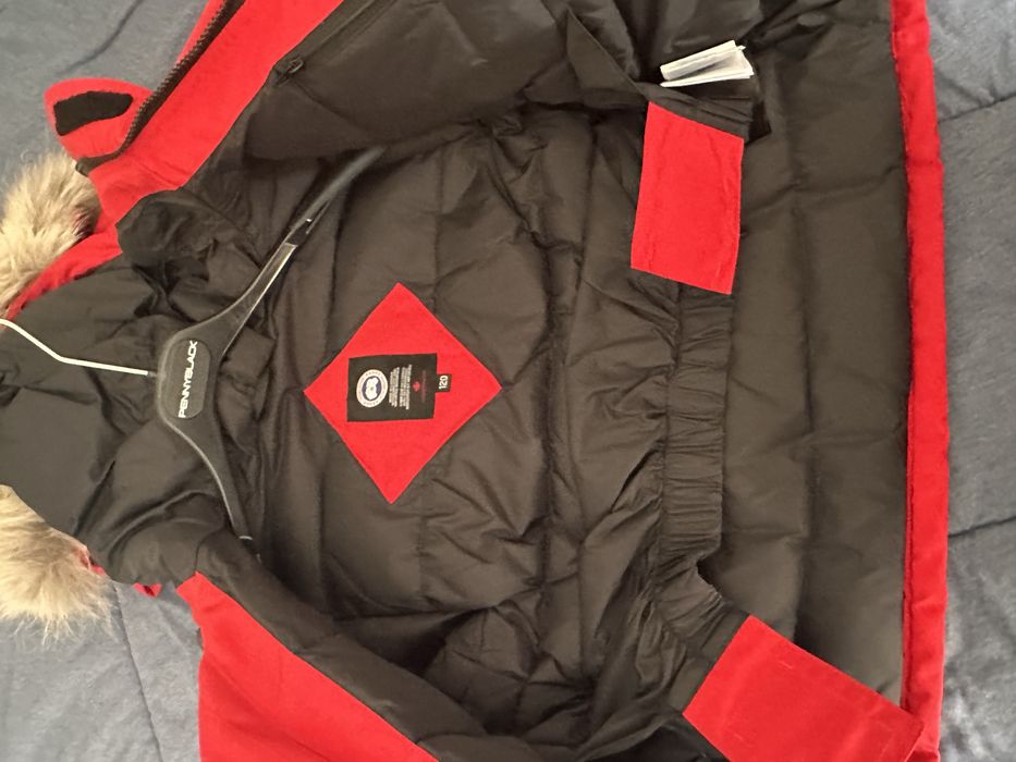 Пуховик на рост 120 см