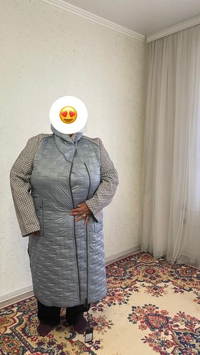 Двухсторонний пальто пуховик