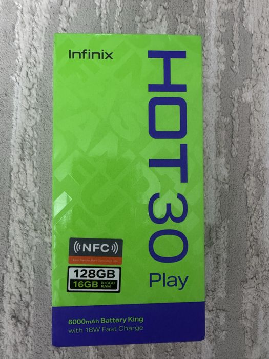 infinix HOT 30play 16/128 НОВЫЙ
