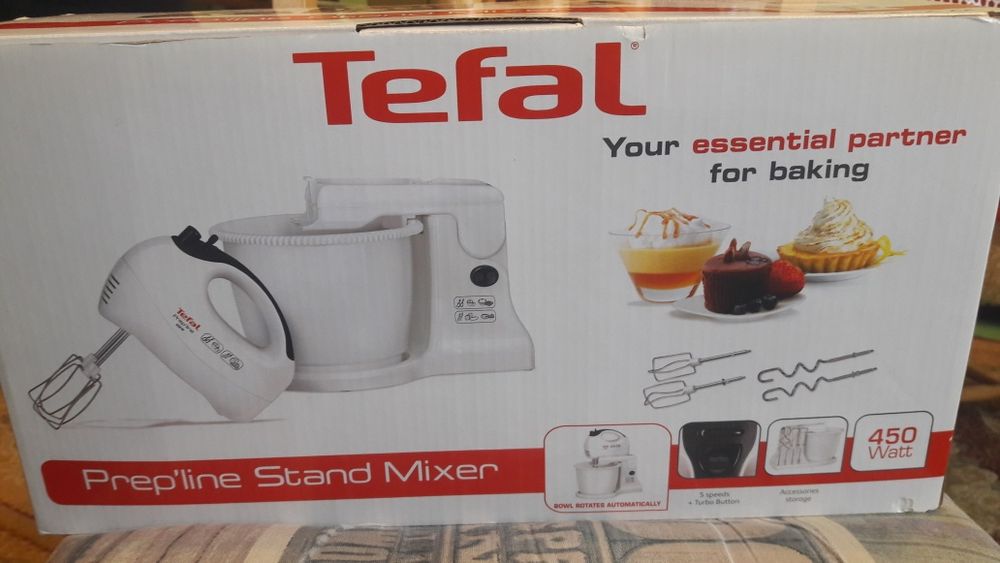 Миксер Tefal HT412138 чисто нов