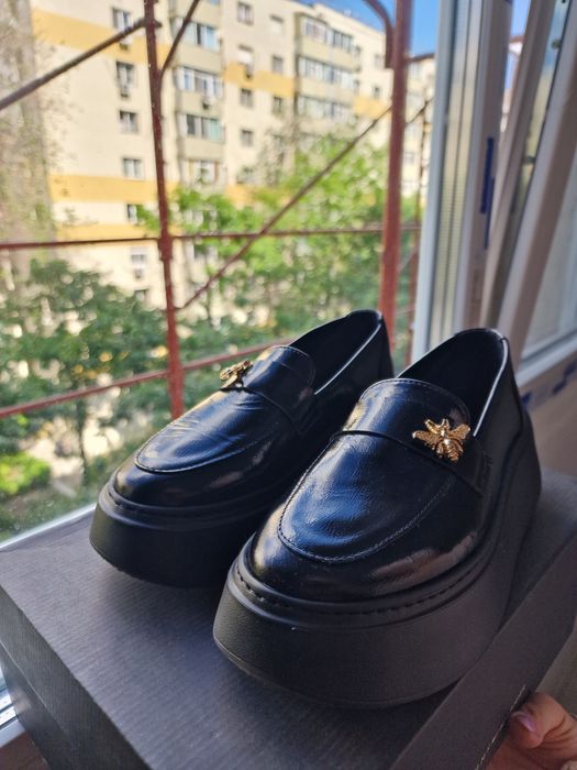 Pantofi din piele - interior/exterior- mărime 34