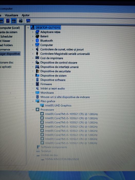 Laptop Acer / i5 gen 10 / ssd 256 / RAM 4 GB /
