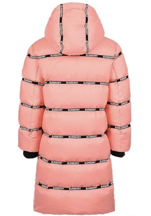 Пуховик пальто на девочку Burberry оригинал