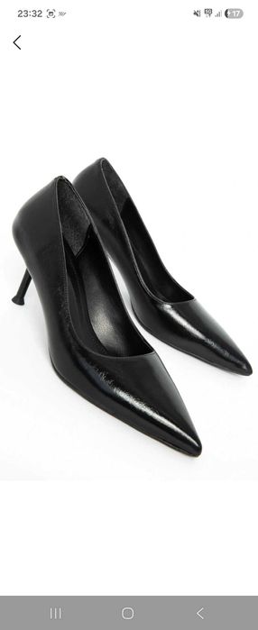 Туфли zara черные