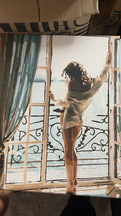 Картини ръчно рисувани по номера