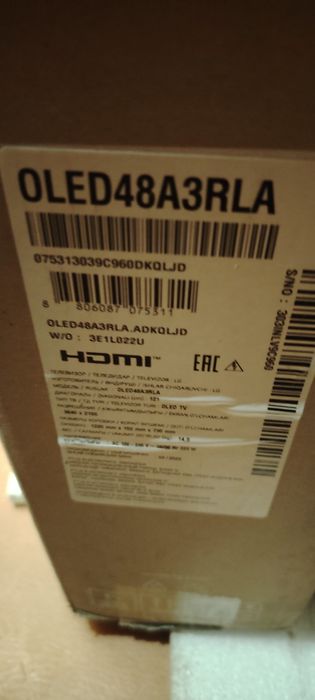 Lg Oled  smart 48 д 123 см. Оригинал