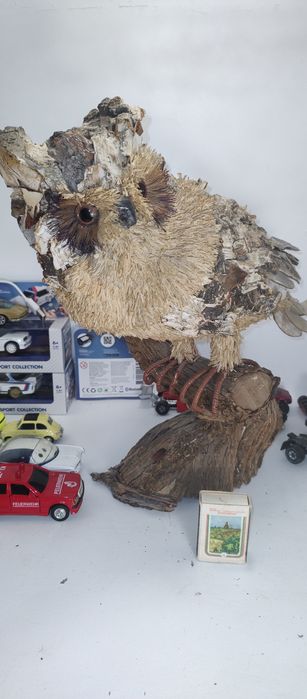 Ръчно изработен декоративен бухал