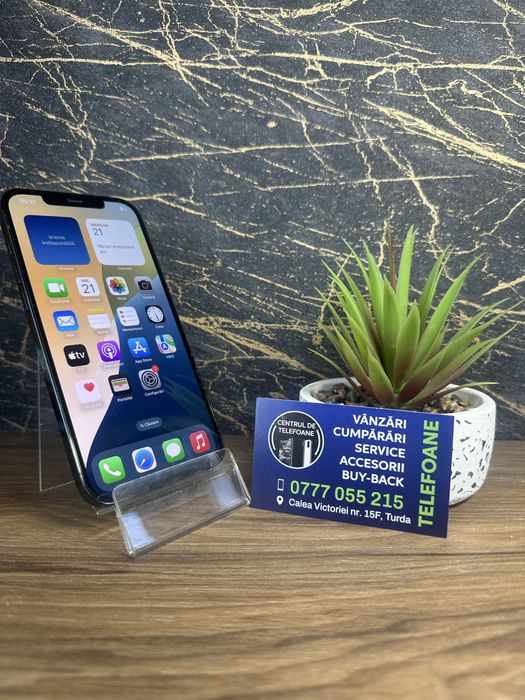Iphone 12 Pro Max/128Gb/Garantie 2 Ani Centrul de Telefoane/Rate