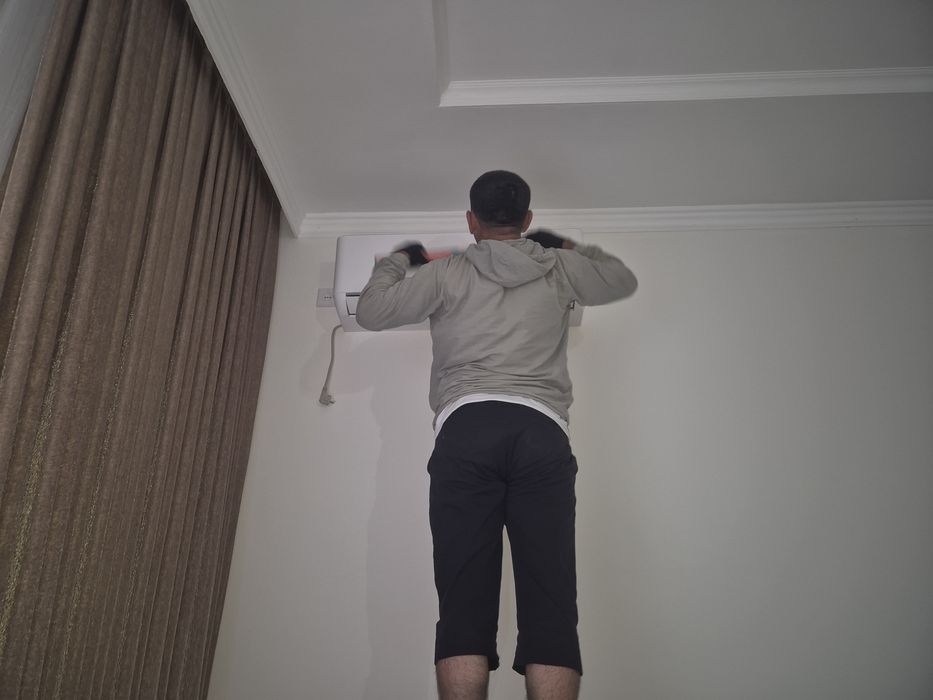 Установка кондиционера