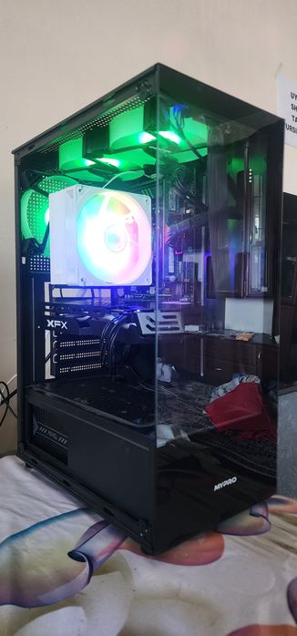 Игровой ПК Xeon 16/32 • RX 580 8GB • 16GB RAM • NVMe 512GB • Белая