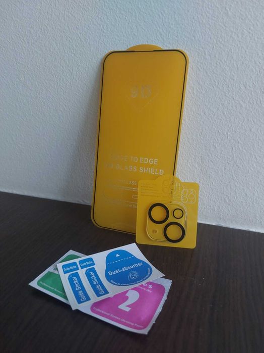 Folie iPhone 15 / 16 / 15 Pro Max / 16 Pro Max + Folie Sticla Camera