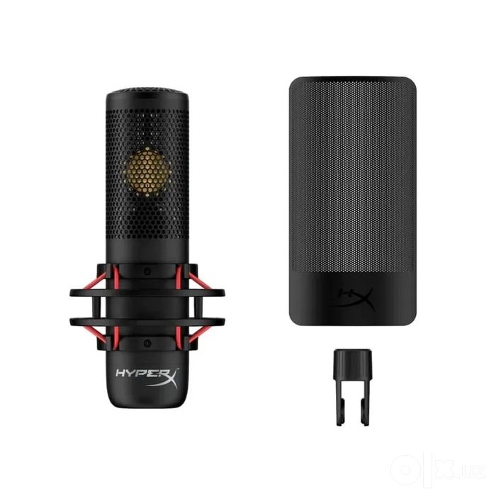 Студийный микрофон HyperX ProCast XLR (большой капсюль, паук)